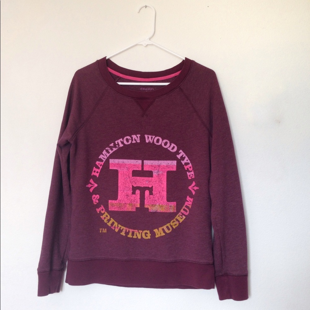 Hamilton wood type top